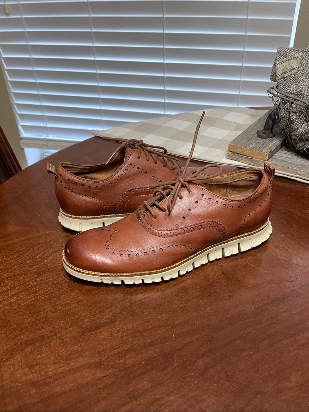 COLE HAAN shoes ZEROGRAND WING TIP OXFORD